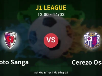 Kết Quả: Kyoto Sanga 1-2 Cerezo Osaka – Highlight & Bàn Thắng | J1 League