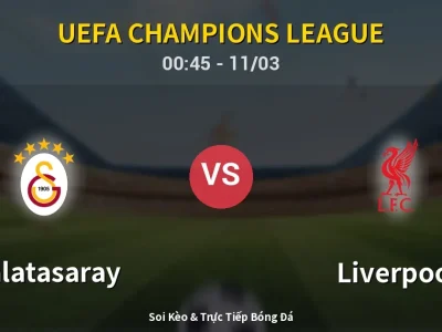 Kết Quả: Galatasaray 1-0 Liverpool – Highlight & Bàn Thắng | UEFA Champions League