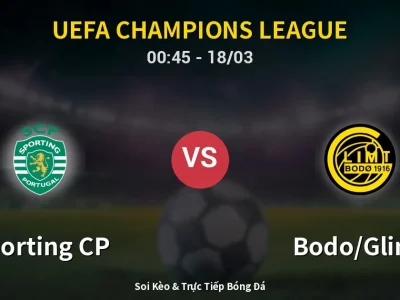 Kết Quả: Sporting CP 5-0 Bodo/Glimt – Highlight & Bàn Thắng | UEFA Champions League