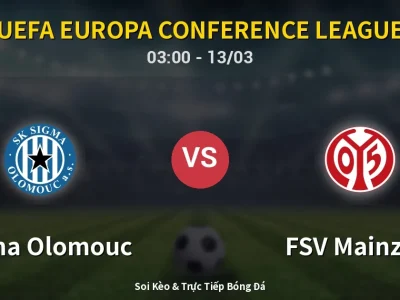 Kết Quả: Sigma Olomouc 0-0 FSV Mainz 05 – Highlight & Bàn Thắng | UEFA Europa Conference League