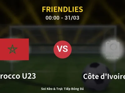 Kết Quả: Morocco U23 2-2 Côte d’Ivoire U20 – Highlight & Bàn Thắng | Friendlies