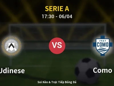 🔴 Trực Tiếp: Udinese 0-0 Como – Link Xem Serie A (Full HD)