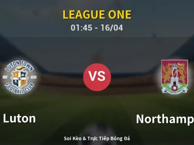 Kết Quả: Luton 2-1 Northampton – Highlight & Bàn Thắng | League One