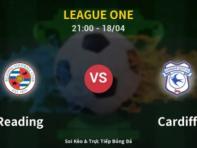Soi Kèo Reading vs Cardiff – 21:00 18/04 | Nhận Định, Dự Đoán Tỷ Số