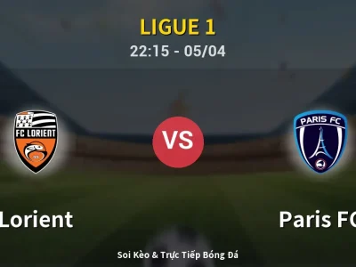 Soi Kèo Lorient vs Paris FC – 22:15 05/04 | Nhận Định, Dự Đoán Tỷ Số