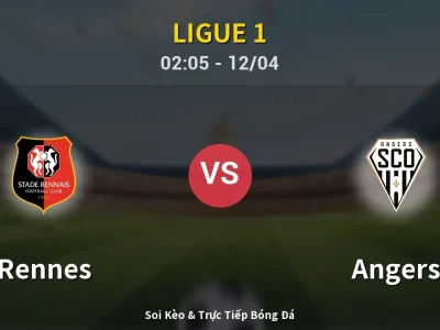 Kết Quả: Rennes 2-1 Angers – Highlight & Bàn Thắng | Ligue 1