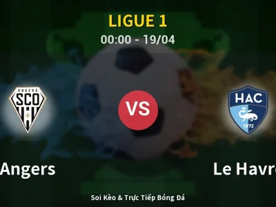 Kết Quả: Angers 1-1 Le Havre – Highlight & Bàn Thắng | Ligue 1