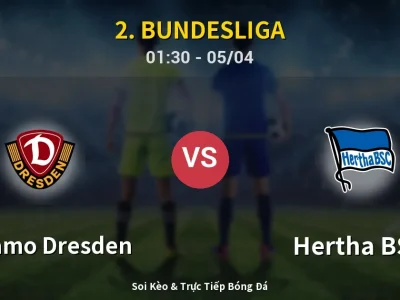 Kết Quả: Dynamo Dresden 0-1 Hertha BSC – Highlight & Bàn Thắng | 2. Bundesliga