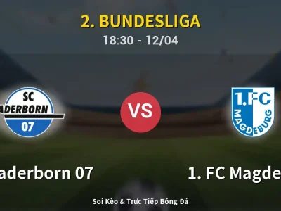 🔴 Trực Tiếp: SC Paderborn 07 3-2 1. FC Magdeburg – Link Xem 2. Bundesliga (Full HD)