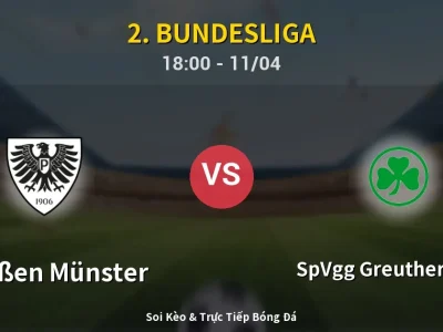 Soi Kèo Preußen Münster vs SpVgg Greuther Fürth – 18:00 11/04 | Nhận Định, Dự Đoán Tỷ Số