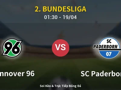 Kết Quả: Hannover 96 1-1 SC Paderborn 07 – Highlight & Bàn Thắng | 2. Bundesliga