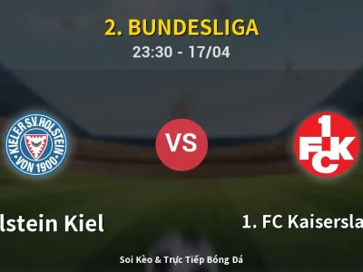 Soi Kèo Holstein Kiel vs 1. FC Kaiserslautern – 23:30 17/04 | Nhận Định, Dự Đoán Tỷ Số