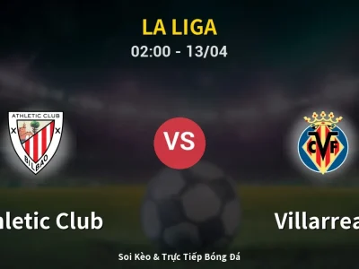 Kết Quả: Athletic Club 1-2 Villarreal – Highlight & Bàn Thắng | La Liga