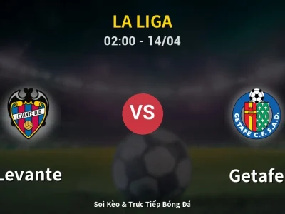 Kết Quả: Levante 1-0 Getafe – Highlight & Bàn Thắng | La Liga