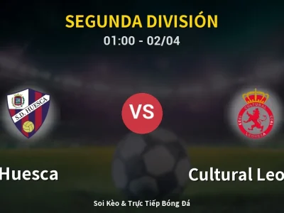 Kết Quả: Huesca 1-1 Cultural Leonesa – Highlight & Bàn Thắng | Segunda División