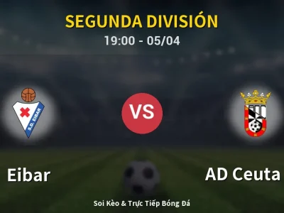 Soi Kèo Eibar vs AD Ceuta FC – 19:00 05/04 | Nhận Định, Dự Đoán Tỷ Số