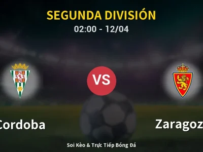 Kết Quả: Cordoba 1-0 Zaragoza – Highlight & Bàn Thắng | Segunda División