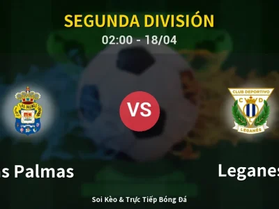 Kết Quả: Las Palmas 2-0 Leganes – Highlight & Bàn Thắng | Segunda División