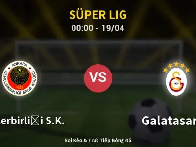 Kết Quả: Gençlerbirliği S.K. 1-2 Galatasaray – Highlight & Bàn Thắng | Süper Lig