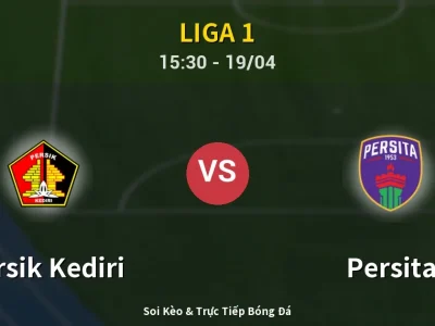 Kết Quả: Persik Kediri 1-0 Persita – Highlight & Bàn Thắng | Liga 1