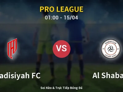 Kết Quả: Al-Qadisiyah FC 2-2 Al Shabab – Highlight & Bàn Thắng | Pro League