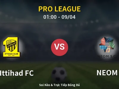 Kết Quả: Al-Ittihad FC 3-4 NEOM – Highlight & Bàn Thắng | Pro League