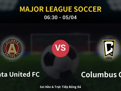 Kết Quả: Atlanta United FC 1-3 Columbus Crew – Highlight & Bàn Thắng | Major League Soccer