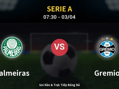 Kết Quả: Palmeiras 2-1 Gremio – Highlight & Bàn Thắng | Serie A