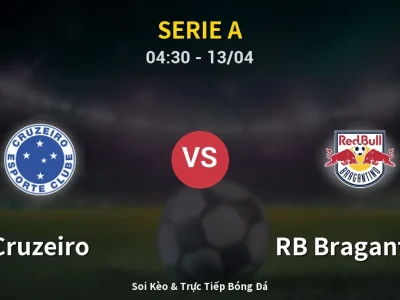 Kết Quả: Cruzeiro 2-1 RB Bragantino – Highlight & Bàn Thắng | Serie A