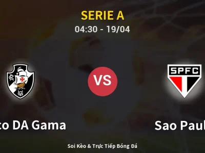 Kết Quả: Vasco DA Gama 2-1 Sao Paulo – Highlight & Bàn Thắng | Serie A