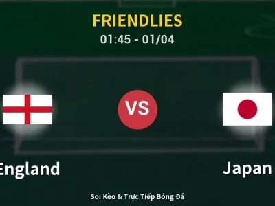 Kết Quả: England 0-1 Japan – Highlight & Bàn Thắng | Friendlies