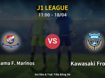 Kết Quả: Yokohama F. Marinos 1-2 Kawasaki Frontale – Highlight & Bàn Thắng | J1 League