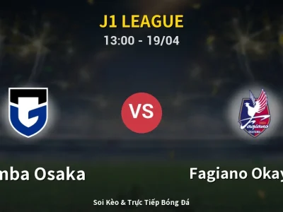 Kết Quả: Gamba Osaka 2-2 Fagiano Okayama – Highlight & Bàn Thắng | J1 League