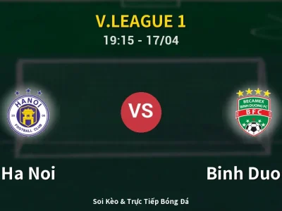Soi Kèo Ha Noi vs Binh Duong – 19:15 17/04 | Nhận Định, Dự Đoán Tỷ Số