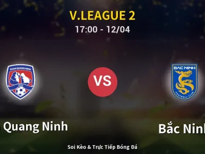 Kết Quả: Than Quang Ninh 0-0 Bắc Ninh – Highlight & Bàn Thắng | V.League 2