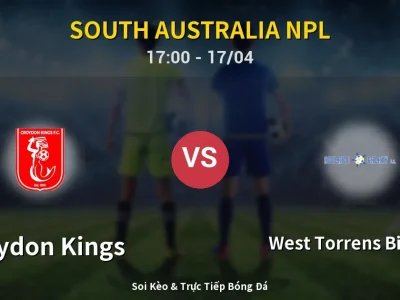 Soi Kèo Croydon Kings vs West Torrens Birkalla – 17:00 17/04 | Nhận Định, Dự Đoán Tỷ Số