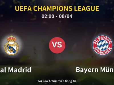 Kết Quả: Real Madrid 1-2 Bayern München – Highlight & Bàn Thắng | UEFA Champions League