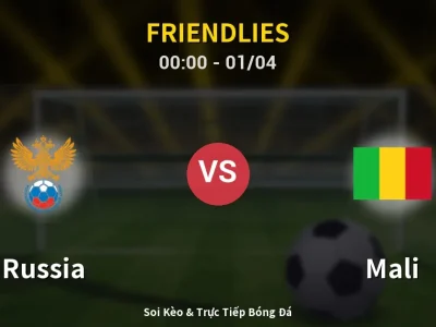 Kết Quả: Russia 0-0 Mali – Highlight & Bàn Thắng | Friendlies