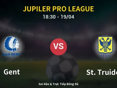 Kết Quả: Gent 0-0 St. Truiden – Highlight & Bàn Thắng | Jupiler Pro League