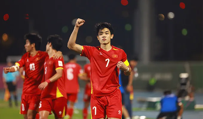 Đình Bắc đang có một năm thật sự trọn vẹn cùng U23 Việt Nam - Ảnh: Ted Trần 