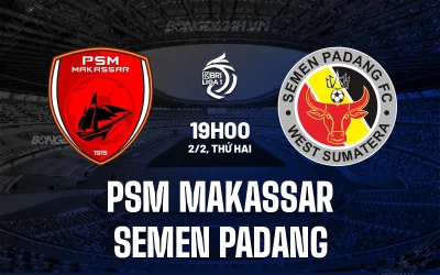 PSM Makassar vs Semen Padang: Cuộc chiến trụ hạng nảy lửa, ai sẽ thoát khỏi vũng lầy? 1