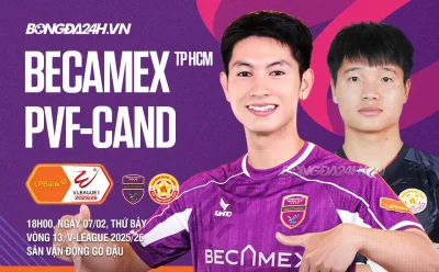 Becamex TPHCM vs PVF-CAND: Trận cầu sinh tử trước Tết, đội khách có gây sốc? 1