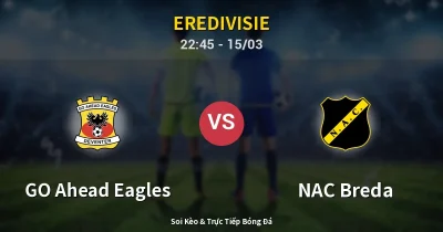 GO Ahead Eagles vs NAC Breda 15/03