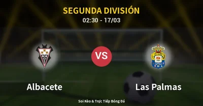 Albacete vs Las Palmas 17/03