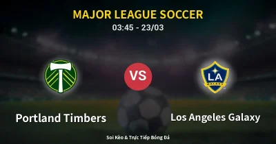 Portland Timbers vs Los Angeles Galaxy 23/03