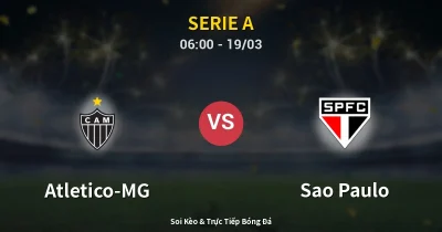 Atletico-MG vs Sao Paulo 19/03