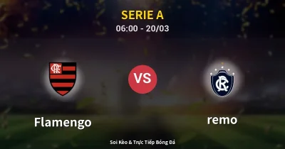 Flamengo vs remo 20/03