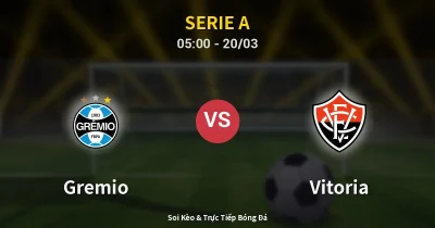 Gremio vs Vitoria 20/03