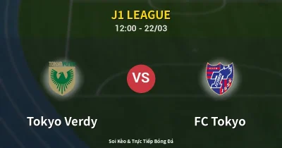 Tokyo Verdy vs FC Tokyo 22/03