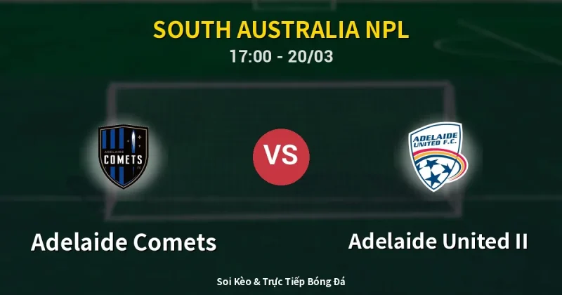 Adelaide Comets vs Adelaide United II 20/03